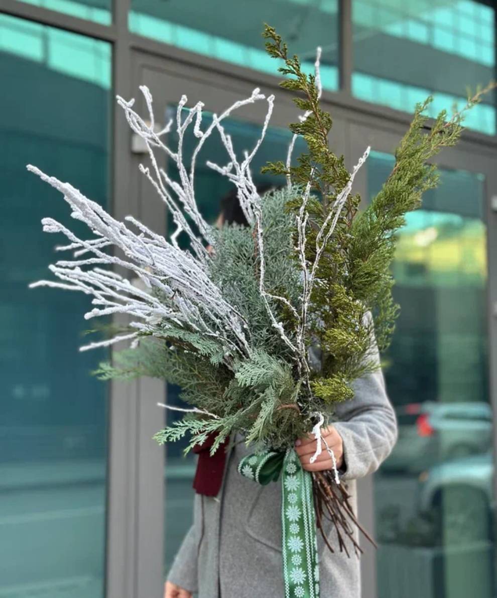 Зимний букет "Первый снег"